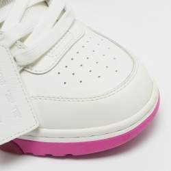 Off-White White Leather Out Of Office Sneakers Size 38