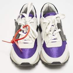 Off-White Multicolor Nylon and Suede HG Runner Sneakers Size 39