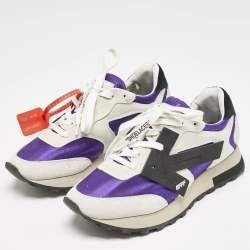Off-White Multicolor Nylon and Suede HG Runner Sneakers Size 39