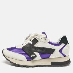 Off-White Multicolor Nylon and Suede HG Runner Sneakers Size 39