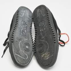 Off-White Black Suede 2.0 Low Top Sneakers Size 39