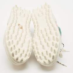 Off-White Multicolor Mesh and Nubuck Leather Odsy 1000 Lace Up Sneakers Size 40