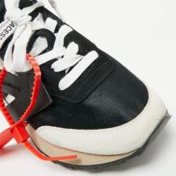 Off-White Two Tone Nylon and Suede HG Runner Sneakers Size 37