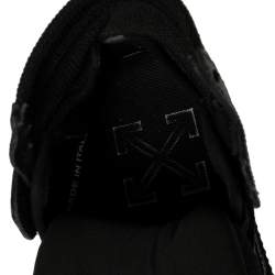 Pre Owned حذاء رياضي أوف وايت "أوف كورت 3.0" جلد و كانفاس أسود مقاس 36