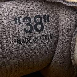 مملوكة مسبقًا حذاء رياضي أوف-وايت أودسي 1000 جلد وشبك متعدد الألوان مقاس 38