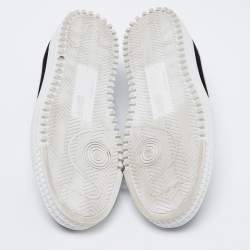 مملوكة مسبقًا حذاء رياضي أوف وايت سويدي أسود سهم بعنق منخفض مقاس 39