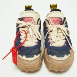 Off-White Multicolor Mesh and Leather Odsy 1000 Sneakers Size 39