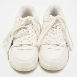 Pre Owned Off-White White Leather Out Of Office Sneakers Size 39
