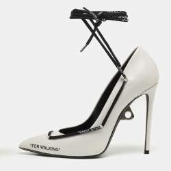 Off white hot sale designer heels