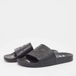 Off-White Black Rubber Arrow Pool Slides Size 41