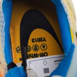 Pre Owned Off White x Nike Multicolor Nylon And Fabric Vapor Street Low Top Sneakers Size 38