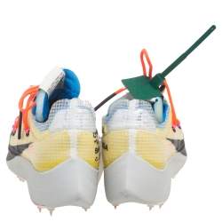 Pre Owned Off White x Nike Multicolor Nylon And Fabric Vapor Street Low Top Sneakers Size 38