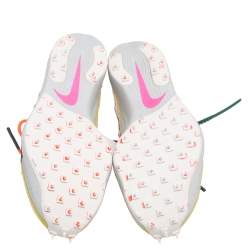 Pre Owned Off White x Nike Multicolor Nylon And Fabric Vapor Street Low Top Sneakers Size 38