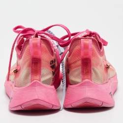Off-White x Nike Pink Mesh Zoom Fly Low Top Sneakers Size 38.5