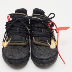 Off-White x Nike Black Mesh Air Presto Sneakers Size 40