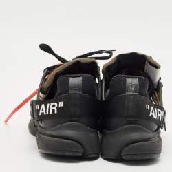 Off-White x Nike Black Mesh Air Presto Sneakers Size 40