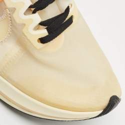 Off White x Nike Two Tone Mesh Zoom Fly SP Black Sneakers Size 39