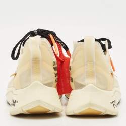 Off White x Nike Two Tone Mesh Zoom Fly SP Black Sneakers Size 39