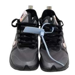 Pre Owned حذاء رياضي أوف وايت  x نايك زووم فلاي شبكة وبولي يوريثان عنق منخفض مقاس 36