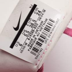 Pre Owned Off White x Nike Shocking Pink Translucent Nylon The 10 Nike Zoom Fly Sneakers Size 38.5