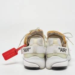 Off-White x Nike Off White Mesh Air Presto Sneakers Size 40