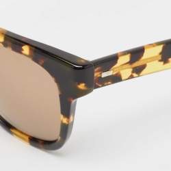Oliver Peoples Brown Tortoise Brinley Square Sunglasses