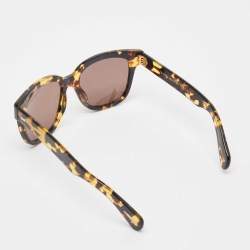Oliver Peoples Brown Tortoise Brinley Square Sunglasses