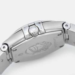 Omega White Mother Of Pearl Diamond Stainless Steel Constellation 123.15.24.60.55.006 Quartz Women's Wristwatch 24 mm