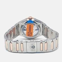 Omega Silver Dial Sedna™ Gold Diamond Stainless Steel Constellation Co-Axial 131.25.29.20.52.001 Women's Watch 29 mm