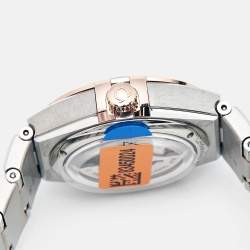 Omega Silver Dial Sedna™ Gold Diamond Stainless Steel Constellation Co-Axial 131.25.29.20.52.001 Women's Watch 29 mm