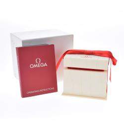 Pre Owned Omega 18K Yellow Gold And Stainless Steel Constellation 1154.75 Quartz Women's Wristwatch 25.5 mm