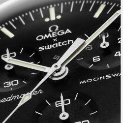 Omega Grey Velcro Omega Mission To The Moon 42 mm