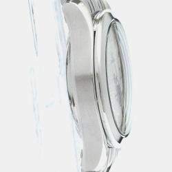 Omega Silver Stainless Steel Seamaster Quartz Women's Wristwatch 26 mm