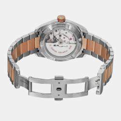 Omega MOP 18k Rose Gold Stainless Steel Seamaster Aqua Terra 231.25.39.21.55.001 Automatic Women's Wristwatch 38.5 mm