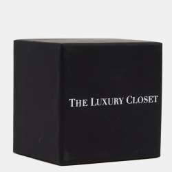 Pre Owned Omega Champagne Diamond 18k Yellow Gold Alligator Vintage DeVille 1450 Women's Wristwatch 19 mm