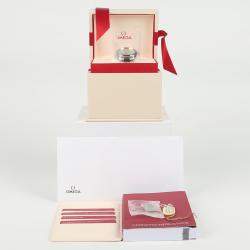 Omega Silver Stainless Steel Seamaster Aqua Terra 220.10.38.20.52.001 Automatic Women's Wristwatch 38 mm