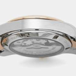 Omega Black 18K Rose Gold Stainless Steel Diamond Seamaster Aqua Terra 231.20.39.21.51.002 Women's Wristwatch 38.50 mm