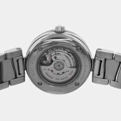 Pre Owned Omega Ladymatic 425.30.34.20.57.004 Automatic Grey Stainless Steel Women's Wristwatch 34mm