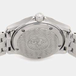 Pre Owned Omega Seamaster 2511.31 Quartz Silver Stainless Steel Women's Wristwatch 36 mm