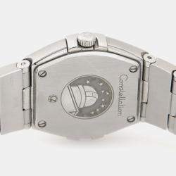 Pre Owned Omega Constellation 123.10.24 Quartz Stainless Steel Women's Wristwatch 24 mm