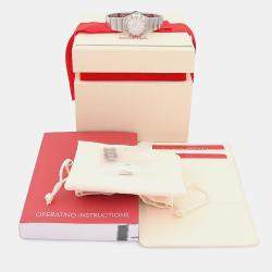 Pre Owned Omega Constellation 123.10.24 Quartz Stainless Steel Women's Wristwatch 24 mm