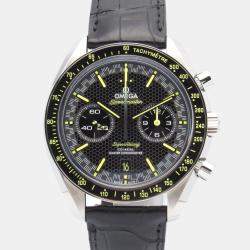 Pre Owned Omega Speedmaster 329.30.44.51.01.003 Automatic Black Stainless Steel Women's Wristwatch 44 mm