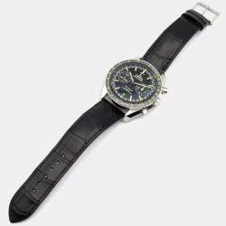 Pre Owned Omega Speedmaster 329.30.44.51.01.003 Automatic Black Stainless Steel Women's Wristwatch 44 mm