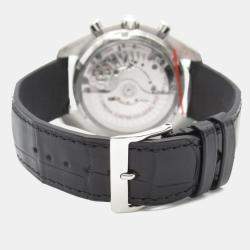 Pre Owned Omega Speedmaster 329.30.44.51.01.003 Automatic Black Stainless Steel Women's Wristwatch 44 mm