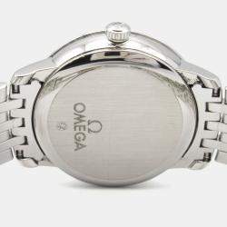 Pre Owned Omega De Ville Prestige 424.10.33.20.01.001 Automatic Black Stainless Steel Women's Wristwatch 32.5 mm