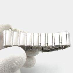 Pre Owned Omega Constellation 1466.63 Quartz White Stainless Steel Women's Wristwatch 23 mm