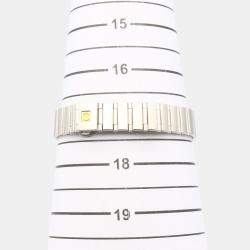 Pre Owned Omega Constellation 1460.79 Automatic White Stainless Steel Women's Wristwatch 23 mm