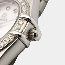 Pre Owned Omega Constellation 1460.79 Automatic White Stainless Steel Women's Wristwatch 23 mm