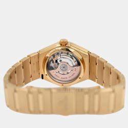 Pre Owned Omega Constellation 131.55.29.20.55.002 Automatic White diamonds 18k gold Women's Wristwatch 29 mm