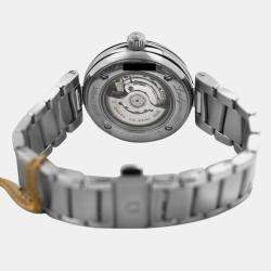 Pre Owned Omega Ladymatic 425.30.34.20.01.001 Automatic Black stainless steel Women's Wristwatch 34 mm